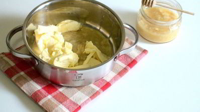 медовый кекс с яблоком запах рождества