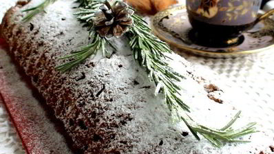 медовый кекс с яблоком запах рождества