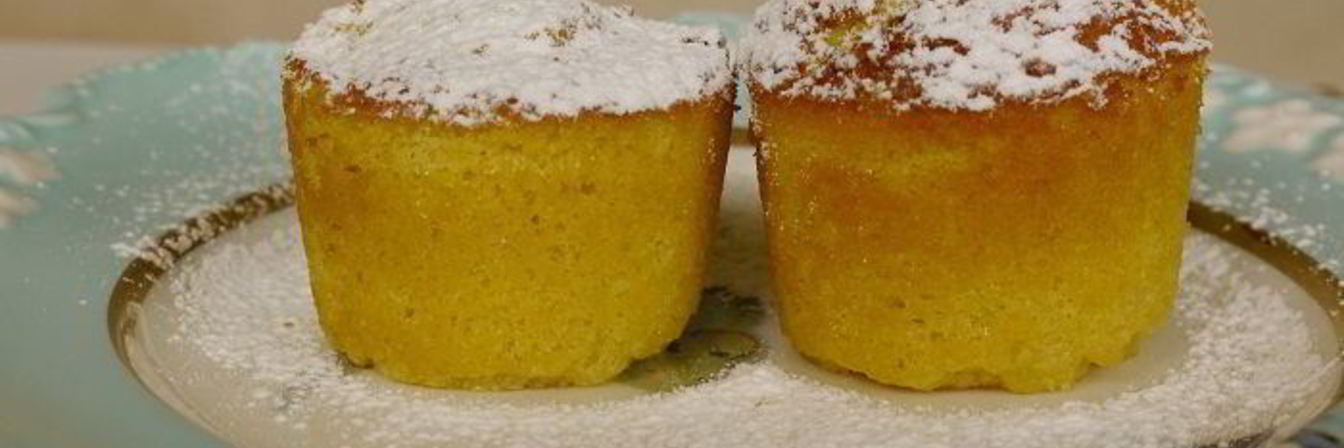 Миндальный фондан с белым шоколадом