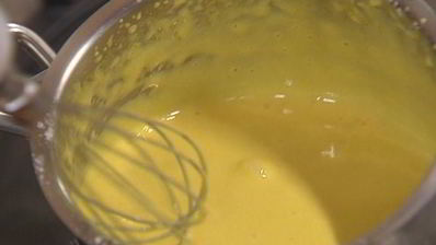 миндальный фондан с белым шоколадом