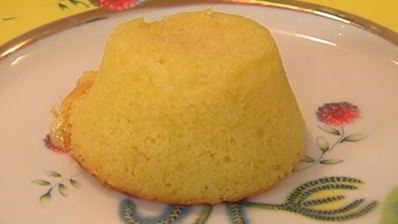 миндальный фондан с белым шоколадом