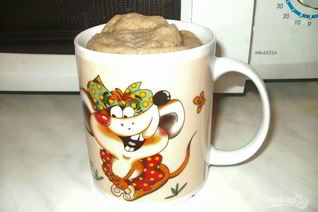 Молочный кекс в кружке