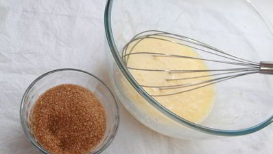 морковный кекс с коричной глазурью