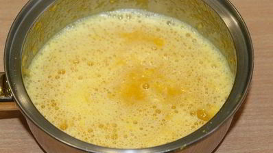 новогодний мандариновый кекс