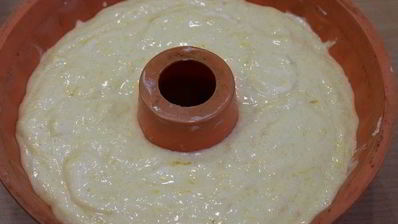 новогодний мандариновый кекс