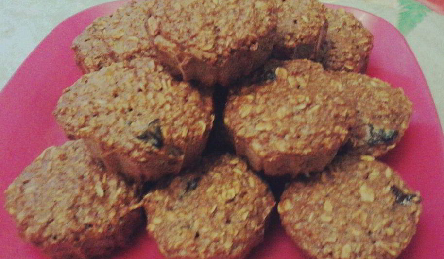 Рецепт овсяных кексиков