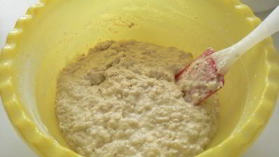 овсяные кексы с ревенем