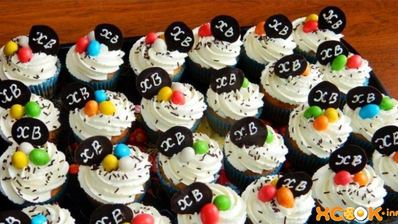 пасхальные капкейки