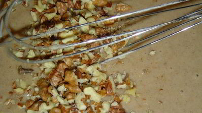 постный кекс на отваре из яблок