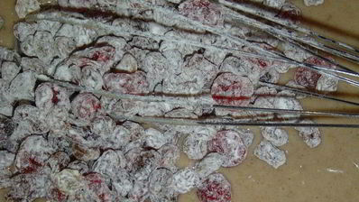 постный кекс на отваре из яблок