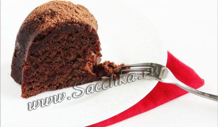 Рецепт постного кекса в микроволновке