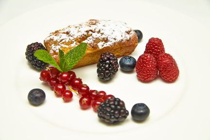 Постный морковный кекс