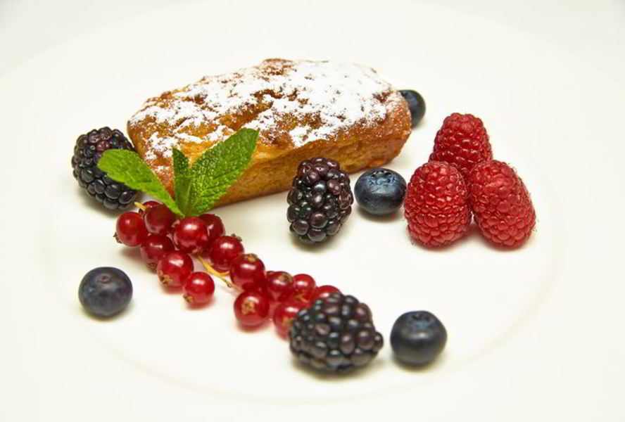 Постный морковный кекс