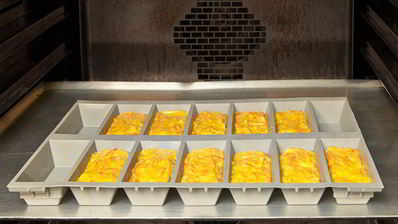 постный морковный кекс