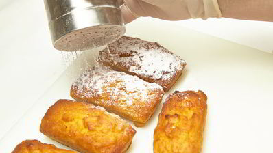 постный морковный кекс