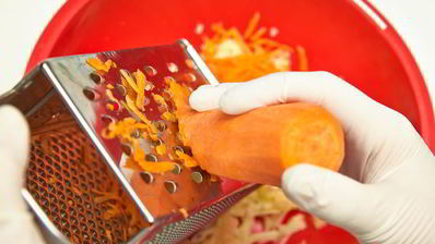 постный морковный кекс