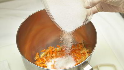 постный морковный кекс