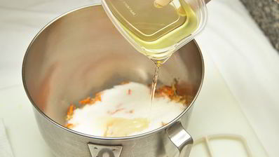 постный морковный кекс