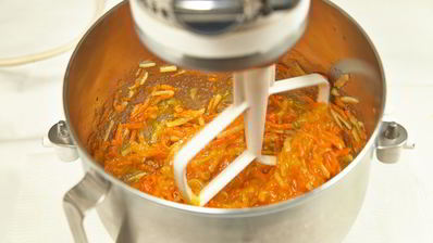 постный морковный кекс