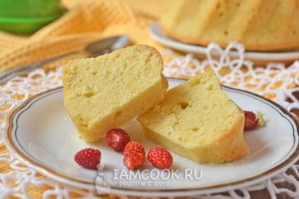 Простой лимонный кекс