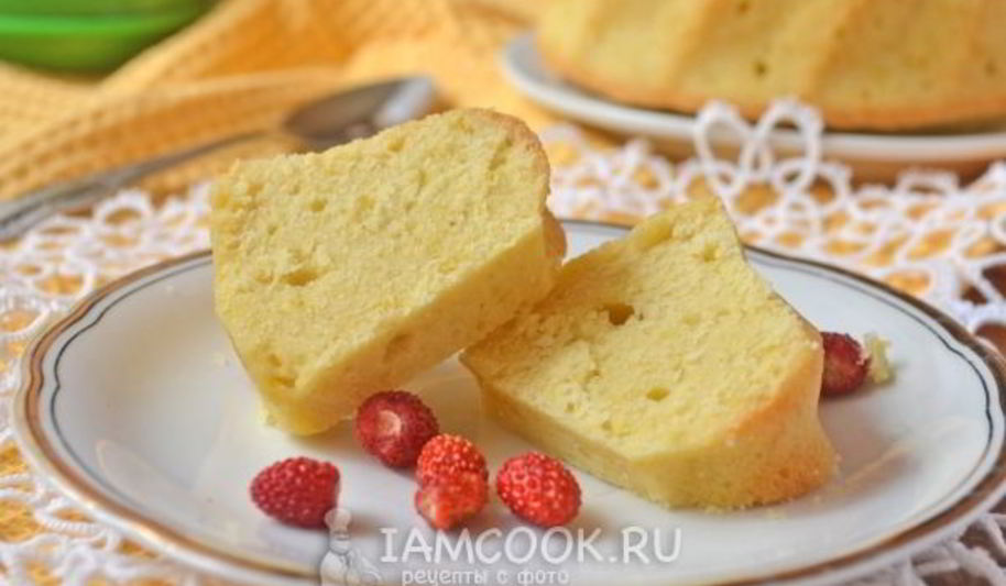 Рецепт простого лимонного кекса