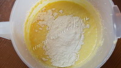 простой лимонный кекс