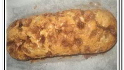 ревеневый кекс с орехами