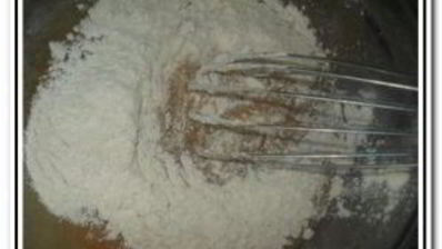 ревеневый кекс с орехами