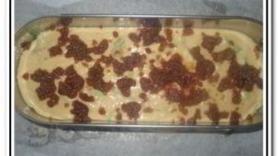 ревеневый кекс с орехами