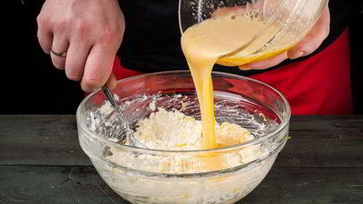 рисовые кексы с ананасом