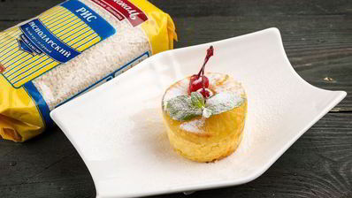 рисовые кексы с ананасом