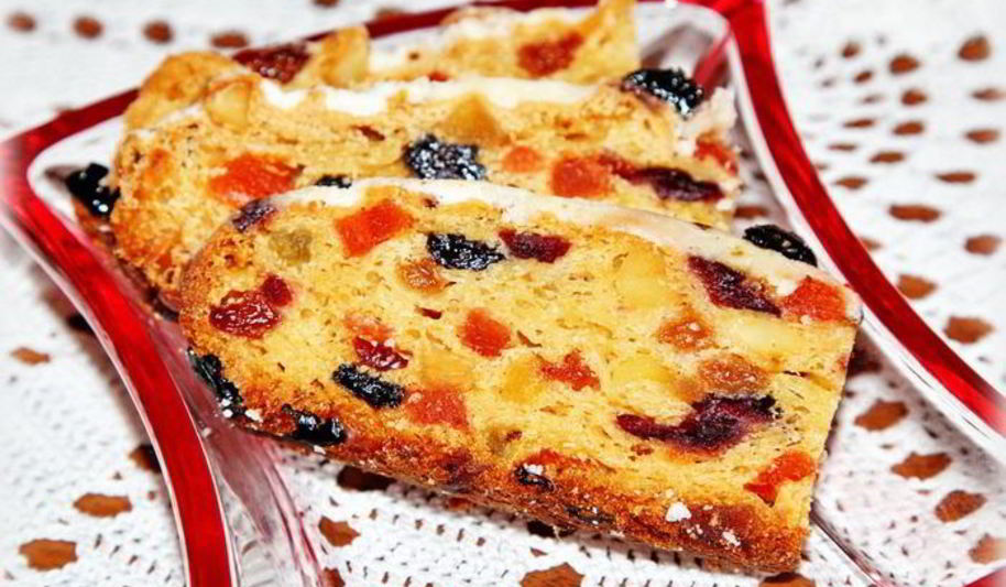 Рецепт рождественского штоллена