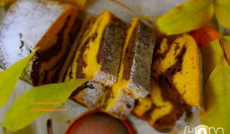 Рецепт шоколадна-тыквенного кекс