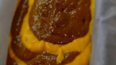 шоколадно-тыквенный кекс