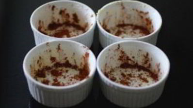 шоколадный фондан