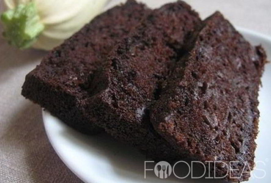 Шоколадный кекс на кефире