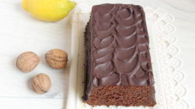 шоколадный кекс на минеральной воде