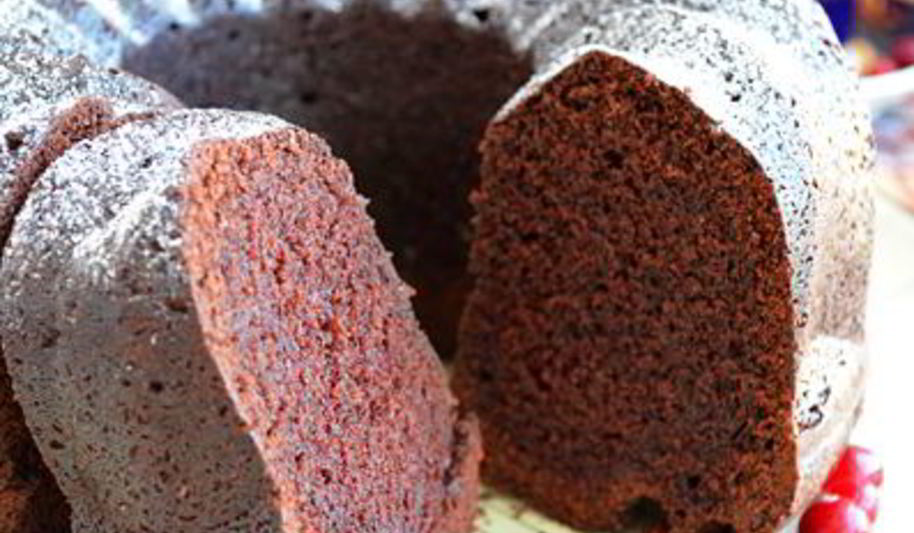 Рецепт шоколадного кекса с глинтвейном