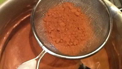 шоколадный кекс