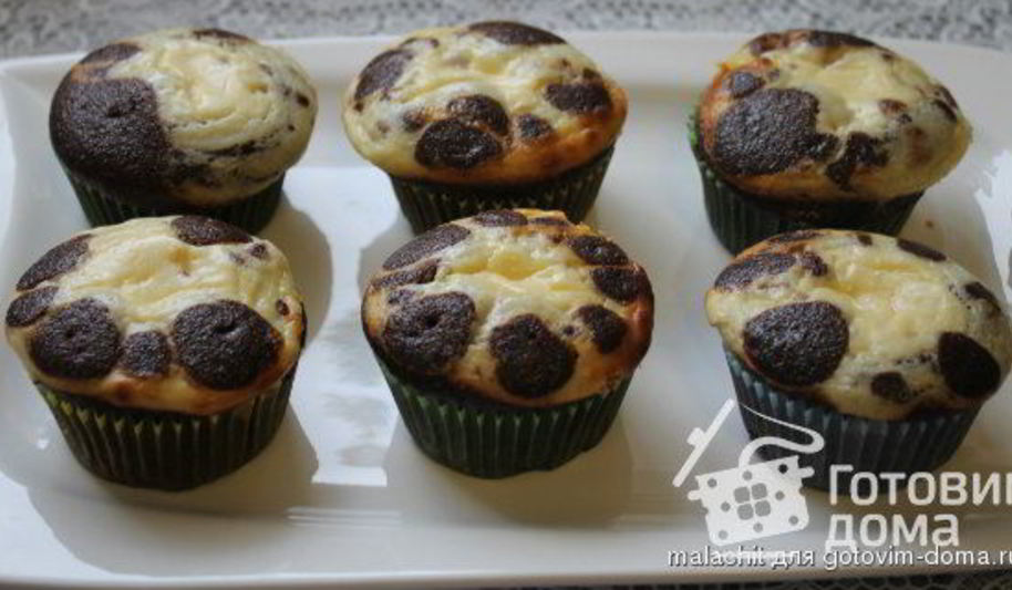 Рецепт шоколадных капкейков начиненных сливочным сыром