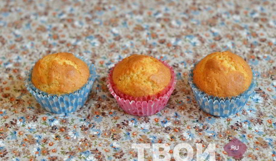 Рецепт сливочных кексов