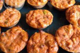 Сырные кексы с консервированным тунцом