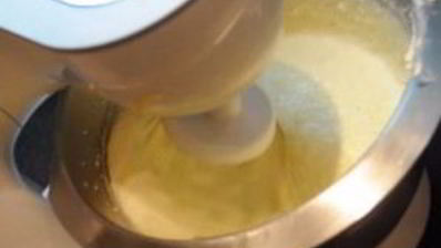 творожный лимонно-банановый кекс