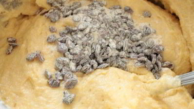 творожные кексы с кукурузной мукой