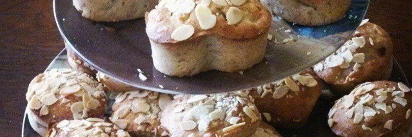 Яблочно-банановые кексы