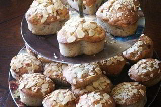 Яблочно-банановые кексы