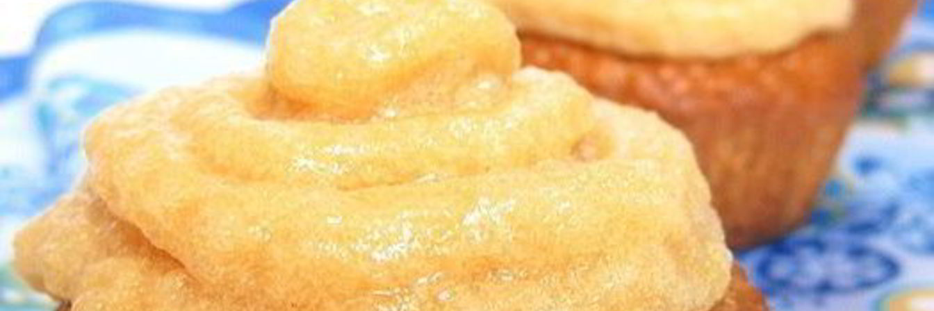 Яблочно-коричные капкейки с яблочным кремом