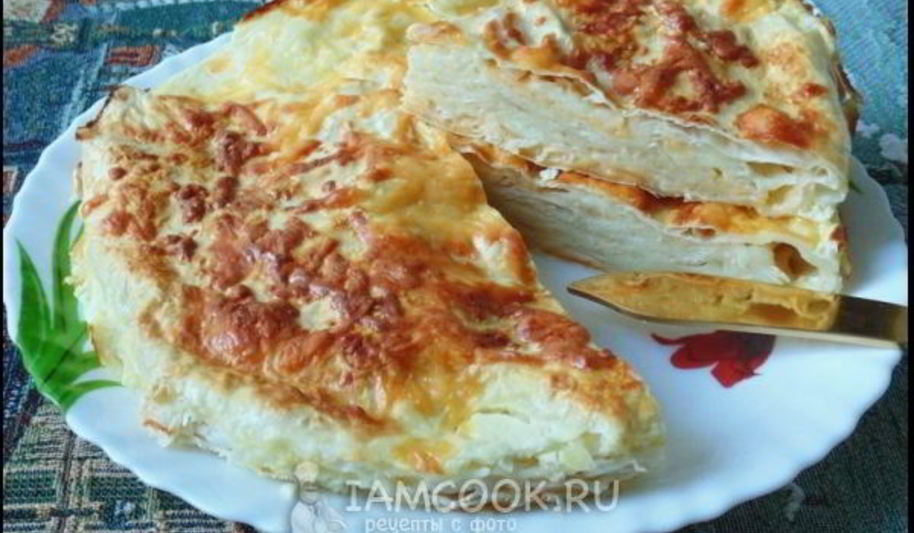 Рецепт хачапури из лаваша