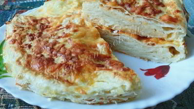 хачапури из лаваша