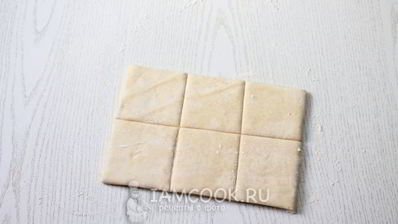 хачапури из слоеного теста